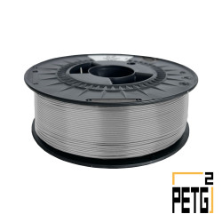 Filament naKVADRAT Core PETG Stříbrná 1.75mm 1kg
