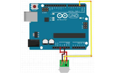 Jak připojit Miniaturní PIR senzor pohybu AM312 k Arduino Uno