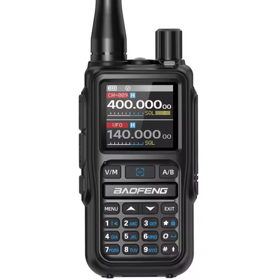 Ruční radiostanice Baofeng UV-5R Mini VHF/UHF 5W s Bluetooth černá