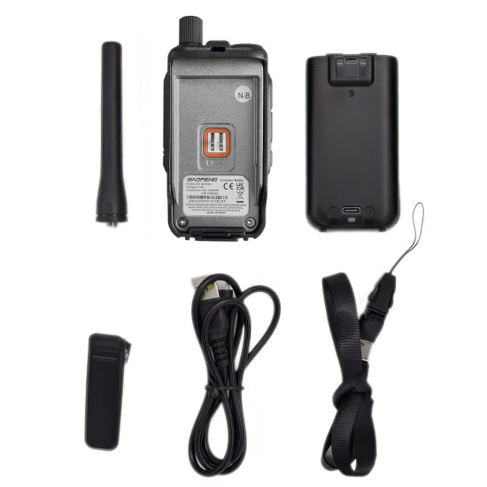Ruční radiostanice Baofeng UV-5R Mini VHF/UHF 5W s Bluetooth zelená