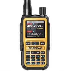 Ruční radiostanice Baofeng UV-5R Mini VHF/UHF 5W s Bluetooth oranžová