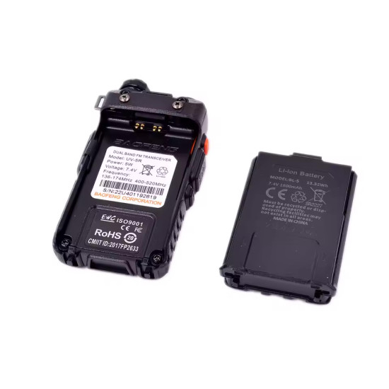 Ruční radiostanice Baofeng UV-5R VHF/UHF 5W