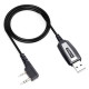 USB programovací kabel pro radiostanice Baofeng a Quansheng (CH340, Kenwood)