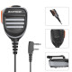Reproduktorový mikrofon PTT IP54 pro Baofeng a Quansheng (Kenwood 2pin)