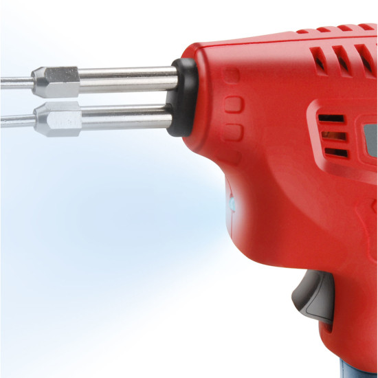 Transformátorová pájecí pistole 200W s regulací teploty EXTOL PREMIUM