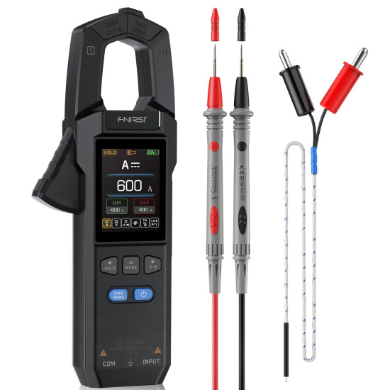 FNIRSI DMC-100 - digitální klešťový multimetr DC/AC