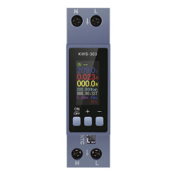 KWS-303 - Digitální multifunkční DIN voltmetr a ampérmetr