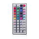Kontrolér LED pásků RGB s dálkovým ovládáním 12V-24V až 6A 