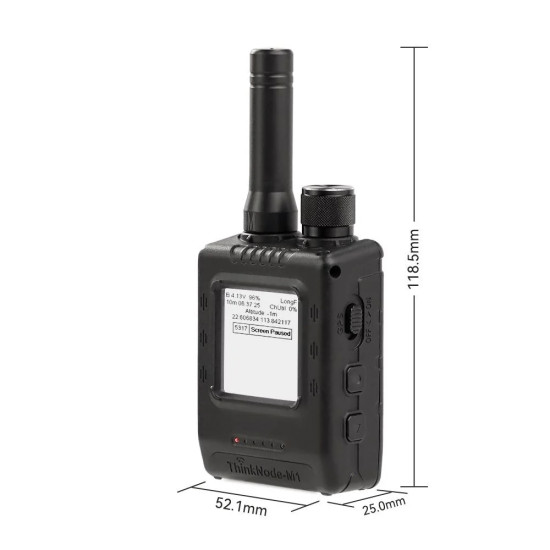 Elecrow ThinkNode-M1 LoRa Meshtastic s 1.54" Eink 868MHz GPS