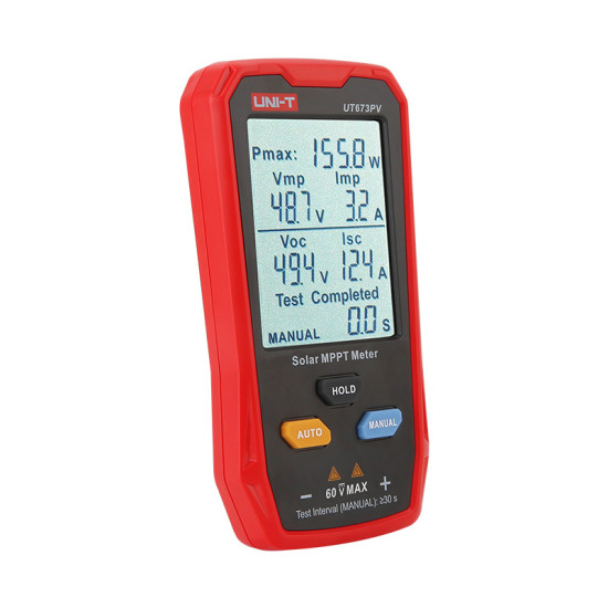 Solární MPPT měřič UNI-T UT673PV