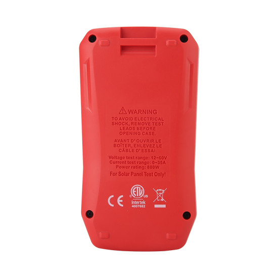 Solární MPPT měřič UNI-T UT673PV