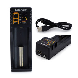 LiitoKala Lii-100 inteligentní nabiječka (1 slot)