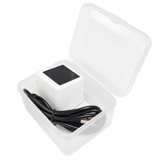 NMMiner NM-TV-154 V2 SOLO BTC miner - 1000KH/s, ESP32, Wi-Fi, 1.54" TFT, bílý