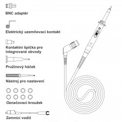 Pasivní sonda k osciloskopu UNI-T UT-H03 60MHz