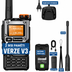 Ruční radiostanice Quansheng UV-K5(8) V3 VHF/UHF 5W