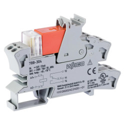 Relé modul WAGO SPDT DIN 788-304 24V/16A
