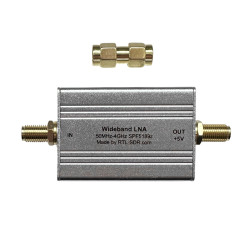RTL-SDR Blog Wideband LNA – nízkošumový zesilovač 50MHz – 4GHz 