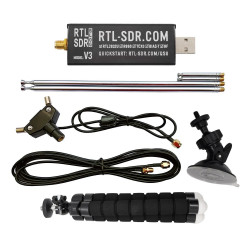 RTL-SDR Blog V3 SDR Dongle s víceúčelovými dipólovými anténami