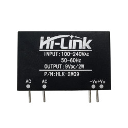Napájecí zdroj Hi-Link HLK-2M09 2W (230V AC / DC 9V 230mA)