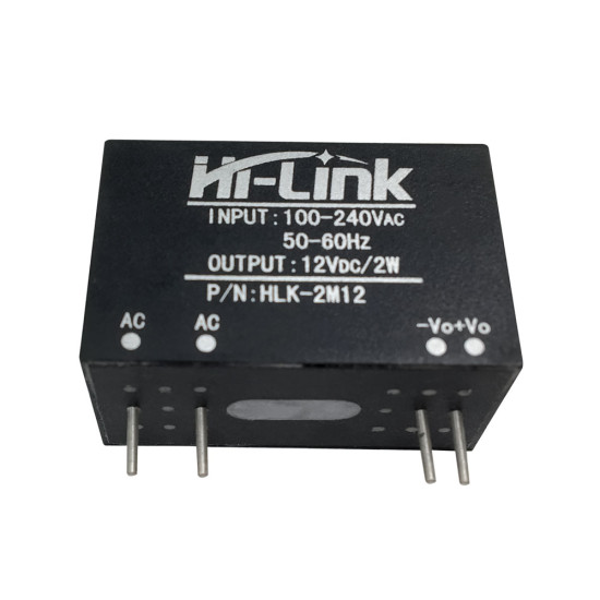 Napájecí zdroj Hi-Link HLK-2M12 2W (230V AC / DC 12V 170mA)