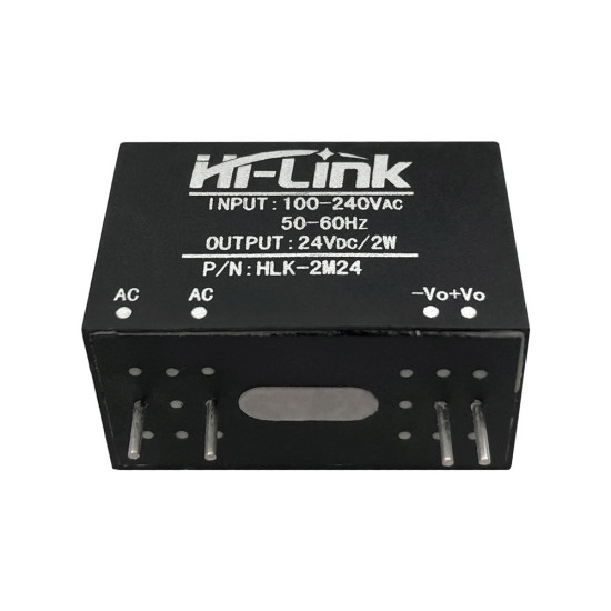 Napájecí zdroj Hi-Link HLK-2M24 2W (230V AC / DC 24V 83mA)