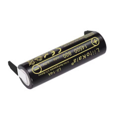Baterie LiitoKala 14500 Lii-14A 14A-N s pájecími vývody 800mAh