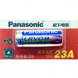 Alkalická baterie Panasonic 23A / A23 / LRV08 1ks