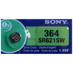 Alkalická baterie (knoflíková) SONY Silver 364 / SR621SW 1ks