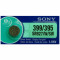 Alkalická baterie (knoflíková) SONY Silver 399/395 / SR927/W/SW 1ks