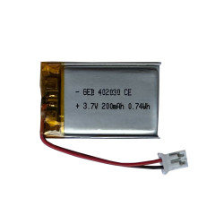 Baterie Li-Pol GEB 402030 200mAh JST-PH 2.0 s ochranou
