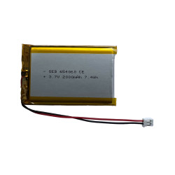 Baterie Li-Pol GEB 654060 2000mAh JST-PH 2.0 s ochranou