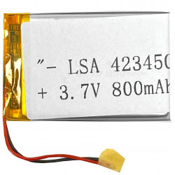 Baterie Li-Pol BGD 423450 800mAh s ochranou