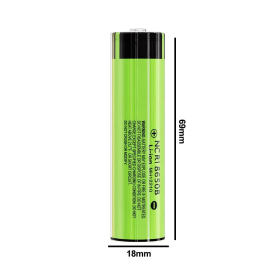 Baterie LiitoKala 18650 s ochranou 3400mAh