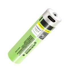 Baterie LiitoKala 18650 s USB-C 3400mAh