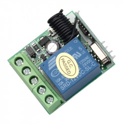Dálkově ovládané relé AK-RK01 12V (433MHz, 250VAC/30VDC 10A)