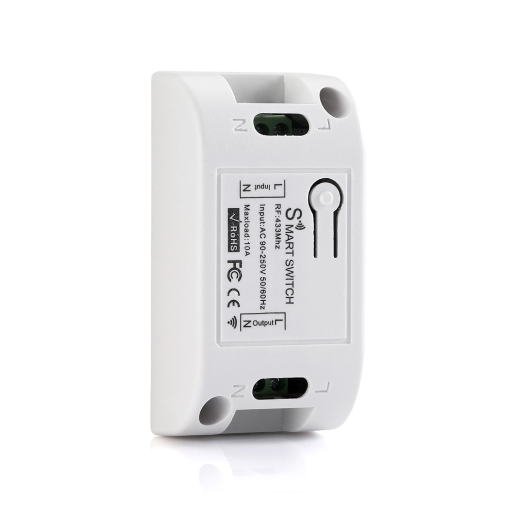Dálkově ovládané relé Smart Switch 230V (433MHz, 250VAC/30VDC 10A)