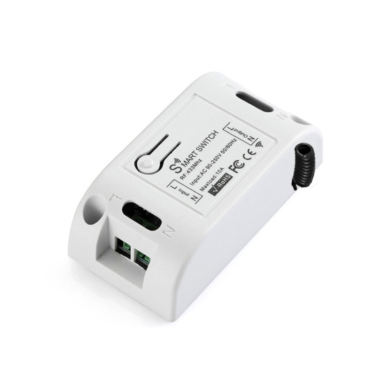 Dálkově ovládané relé Smart Switch 230V (433MHz, 250VAC/30VDC 10A)