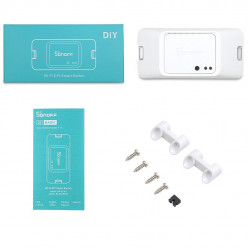 Dálkově ovládané relé Sonoff Basic R3 (Wifi, 100-240V AC 10A)