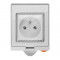 Dálkově ovládaná zásuvka Sonoff S55 S55TPE-FR IP55 (Wifi, 100-240V AC 16A)