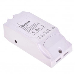 Dálkově ovládané relé Sonoff TH16 (Wifi, 100-240V AC 15A)