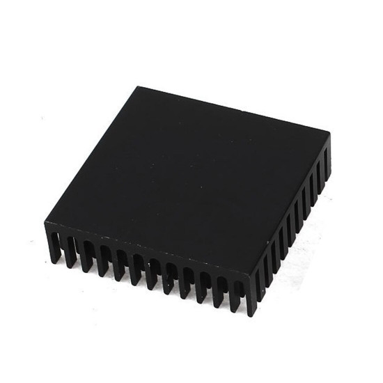 Chladič 40x40x11mm černý 040040011