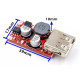 Měnič napětí HW-676 (step-down) s USB, 15W (5V–36V na 5V 3A) 