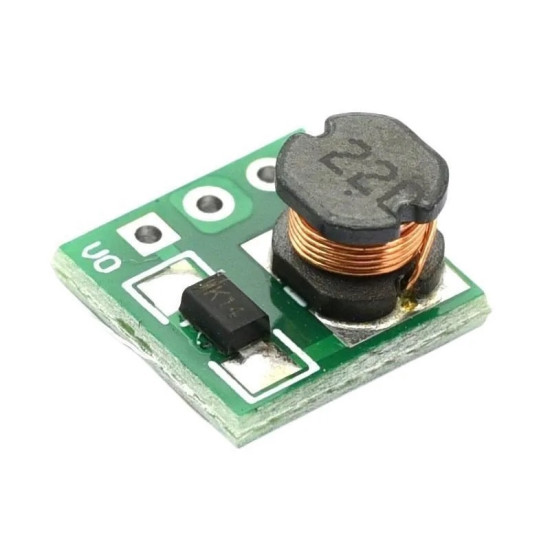 Miniaturní měnič napětí (step-up) ME2108 (0.9V-3.3V na 3.3V až 400mA)