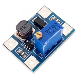 Měnič napětí (step-up) SX1308 (2V-24V na 2V–28V až 2A)