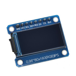 Barevný displej IPS 0.96" 80x160 ST7735S SPI