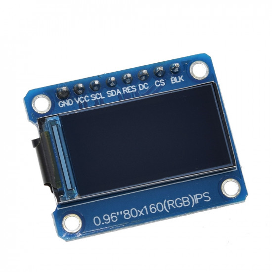 Barevný displej IPS 0.96" 80x160 ST7735S SPI