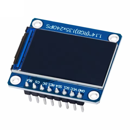 Barevný displej IPS 1.14" 135x240 ST7789V SPI