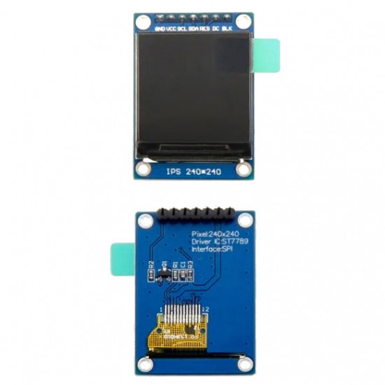 Barevný displej IPS 1.3" 240x240 ST7789 SPI