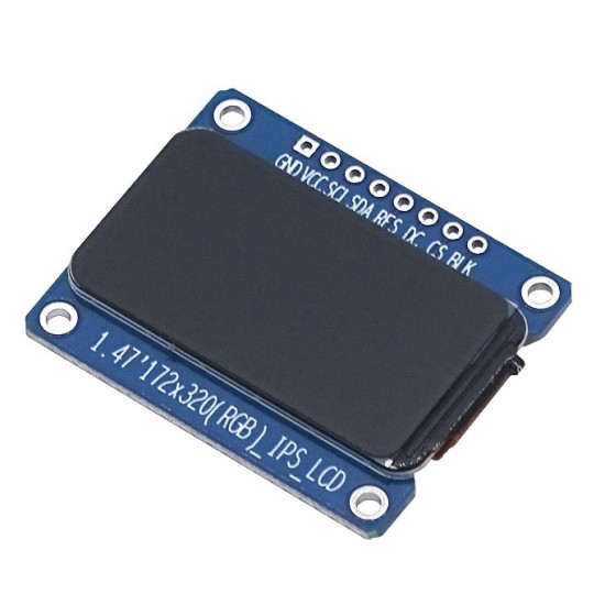 Barevný displej IPS 1.47" 176x320 ST7789 SPI