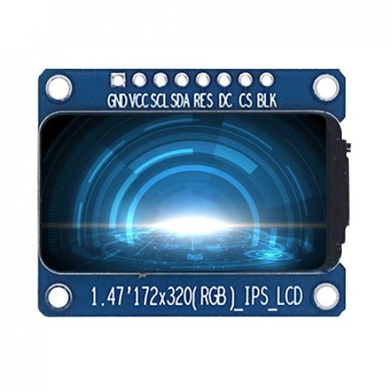 Barevný displej IPS 1.47" 176x320 ST7789 SPI